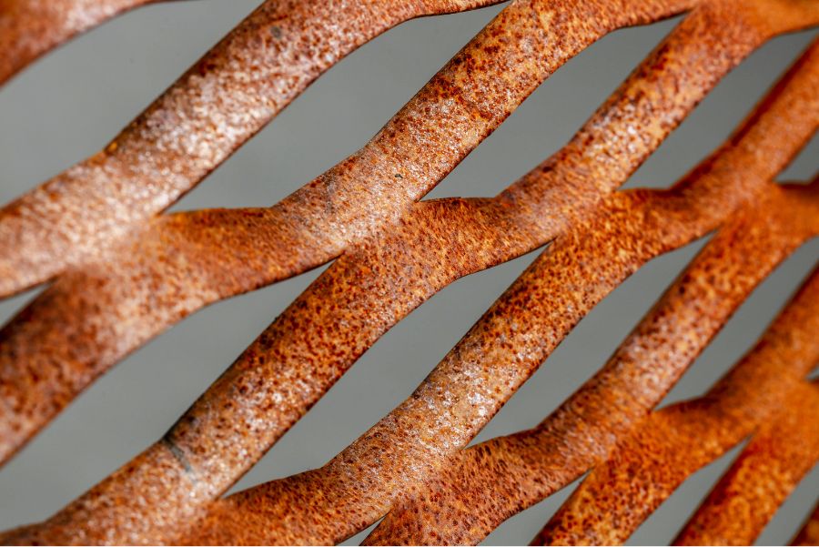 Métal déployé en acier CORTEN©