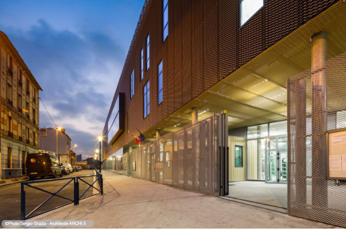 Groupe scolaire Chemin Vert AUBERVILLIERS (93) - Vue 2